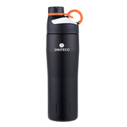 Oural Sports | Stainless Steel Water Bottle | 590 ml | Carbon Black