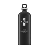 Mountain | Aluminium Bottle | 1 L | Black